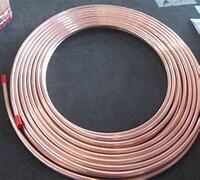 Gas Copper Pipe 12mm 15mm 25mm En 13348 Grade Copper Tube 