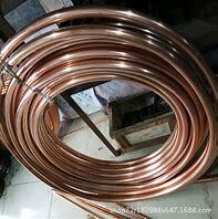 Hvac Pure Copper Tube Pancake Coil With Customized Wall Thickness 