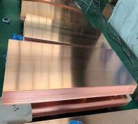 Factory Large Stock Pure Copper Sheet For  C11000 C10100 C10200 C1100 Red Copper Sheet Brass Copper Plate 