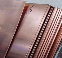 copper sheet plate Alloy C102 C101 CuETPH C110 C105 O60 T1 T2 copper plate 2mm C17500 gold plated copper sheet 