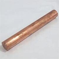 Best  Copper Brazing Rods Costal Pure Busbar Copper Rod C11000 C1100 99.9% Pure Weldable and Brazable 