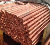 Large Stock Electrolytic Copper Rod 99.9% Pure Astm C1100 C14500 C1220 Polished Red Copper Bar 