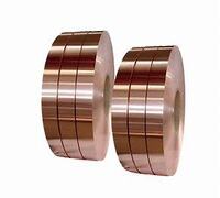 Phosphor Bronze Castings ASTM C90700 C5191 copper strip thickness 0.15mm for electrical springs, switches, connectors 