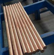 Solid copper rod ground 