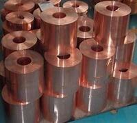 Factory  C1100 TU1 TU2 T2 C10100 C10200 99.9% Pure Copper Strip Red Copper Foil Tape Roll Coil 