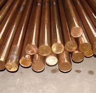 Factory Astm C11000 Pure Earth Rod Copper Copper Brazing Rod 