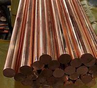 High Hardness Beryllium Copper Rod C17200 Beryllium Bronze Rod Mold Copper Alloy Non-Ferrous Metal Copper Bar/ 