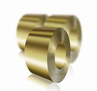 C2680 C2600 C2800 Brass Coil/Strip/Tape 0.2-2mm Thickness Cu-Zn Brass Strip Rolls Copper Plate 