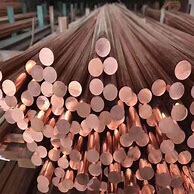 2mm 8mm Astm Solid Welding Brazing Copper Rod  