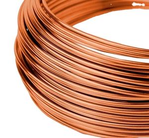 Low  Silver-coated Annealed Round Copper Wire Brass 99.99% Red Copper Wire for Electric Motor Winding 