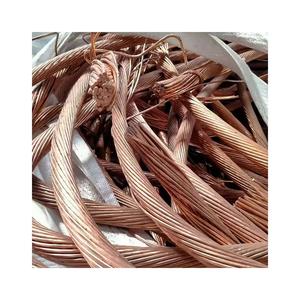 Hot  Copper Wire Scrap 99.99% Cheap Copper Scrap 99% 99.95%Cu(Min) Red Cooper wire 