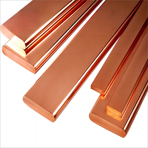 Lightning Grounding Protection System 99.99% Copper Conductor Flat Bus Bar Copper Tape 