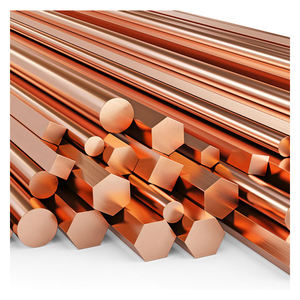 High Quality C11000 C2300 C2600 H70 H80 H90 Dia 2-90mm Square Red Copper Bar 99.9% Pure 