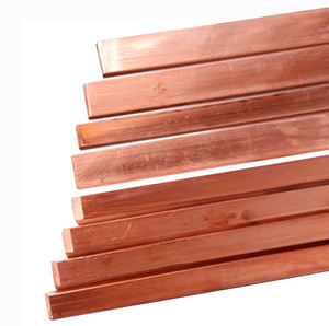 C17200 C17300 C17510 Edge Closing Copper Rod 8mm Cathode Bus Bar Copper Becu Bar Rod Beryllium Copper 