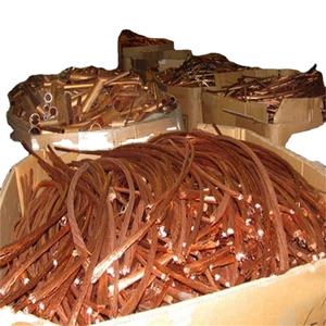 alambre de cobre de desecho High-quality 99.99% pure scrap copper wire industrial waste copper wire 