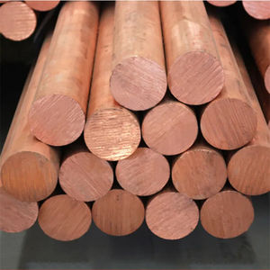 Pure copper bar C11000 C12000 C12200 Non Ferrous Metal Round Copper Bar 