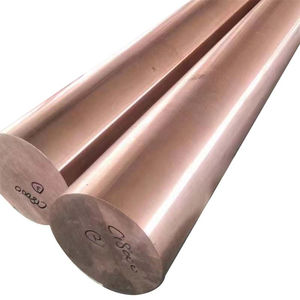 High quality C101 Dia 2-90mm round rod copper bar Half-hard 99.9% Pure copper red copper 