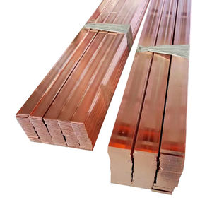 Titanium Clad Copper Bar Rod For Anode Titanium Clad Copper 