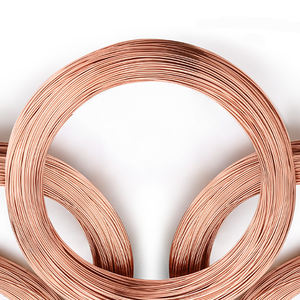 Factory direct ing pure copper semi hard soft red copper wire with a copper content of 99.9% 