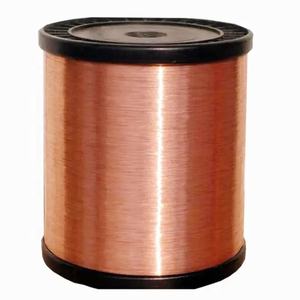 Heat Bondable Self Bonding Adhesive Enamelled Voice Coil Copper Winding Wire 