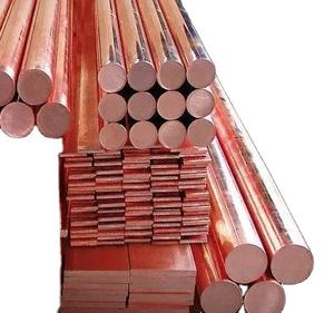 Pure copper bar C11000 C12000 C12200 Non Ferrous Metal Round Copper Bar 