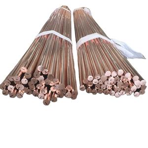 high quality ground copper bar/ 10 holes grounding bar 