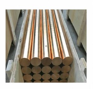 Flat Copper Bus Bar TU1 C10200 C1020 Cu-OF 2-60mm Electric Copper Buss Bar 