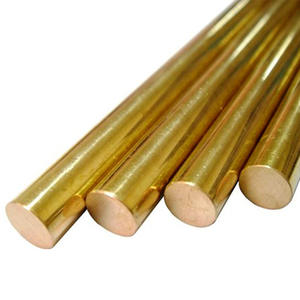 Factory  Round Square 99.99% High Purity Brass Bronze Copper Bar For Construction 