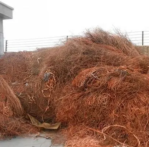 High Purity Mill-Berry Copper Best  Smooth Surface Strip Wire Shape Pure 99.9% Copper Recycling Scraps Copper Wire Scrap 