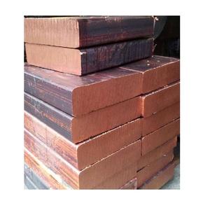 Custom sizes and thicknesses Pure 99.9% copper cathode flat round bus bar 