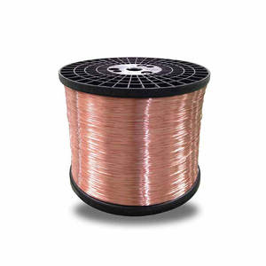 Copper wire factory  29 swg cca enamelled copper wire occ pure copper coated ER70S-6 CO2 rectangular welding wire 