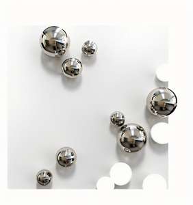 ESANG Polished Hollow Decorative Hemisphere 304 316 Stainless Steel Ball Half Sphere for Garden 